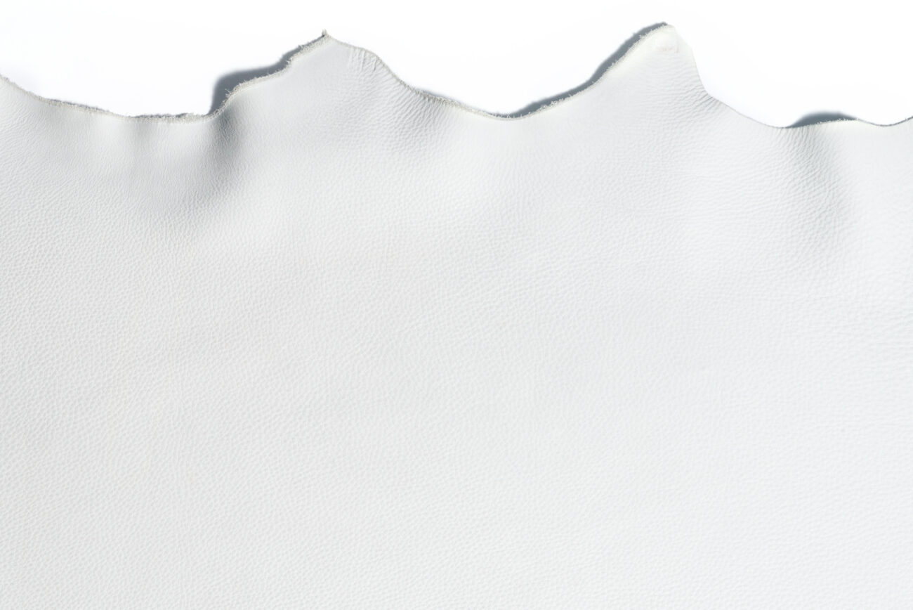 Chrome Free Leather, Zeo White