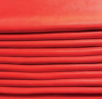 red leather zeology